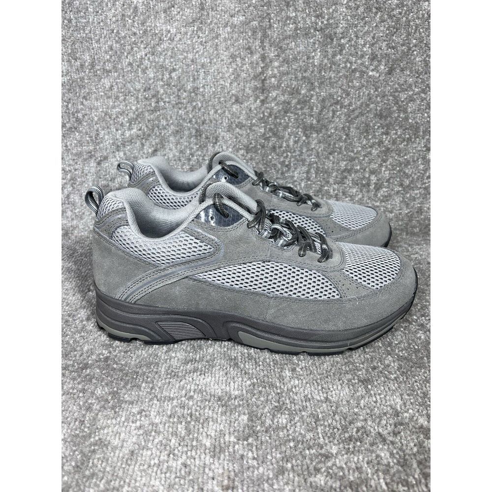 Drew Aaron Sneakers Mens Size 10.5 4W Athletic Shoes Gray Leather Upper